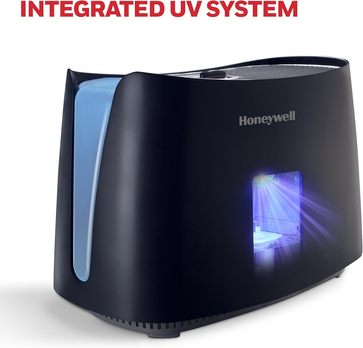 image:imageHoneywell Cool Moisture Humidifier For Bedroom Medium Rooms 11 Gallon Invisible Moisture Humidifier for Baby Kids Quiet Easy to Clean UV Technology Black HCM350B