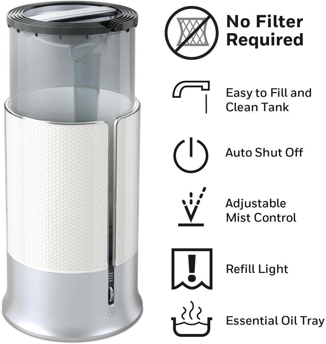 image:imageHoneywell Designer Series Cool Mist Humidifier Room Humidifiers WhiteWhite