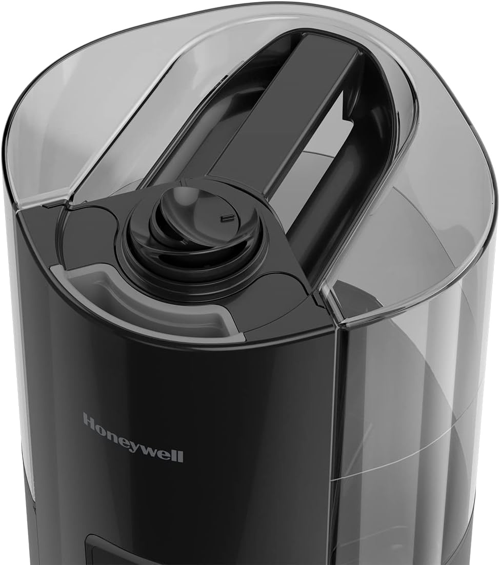 image:imageHoneywell Dual Comfort Cool Warm Mist humidifier Humidifier for Bedroom Office Living Room and Home Provides Temporary Relief from Dry air discomforts Black HWC775B