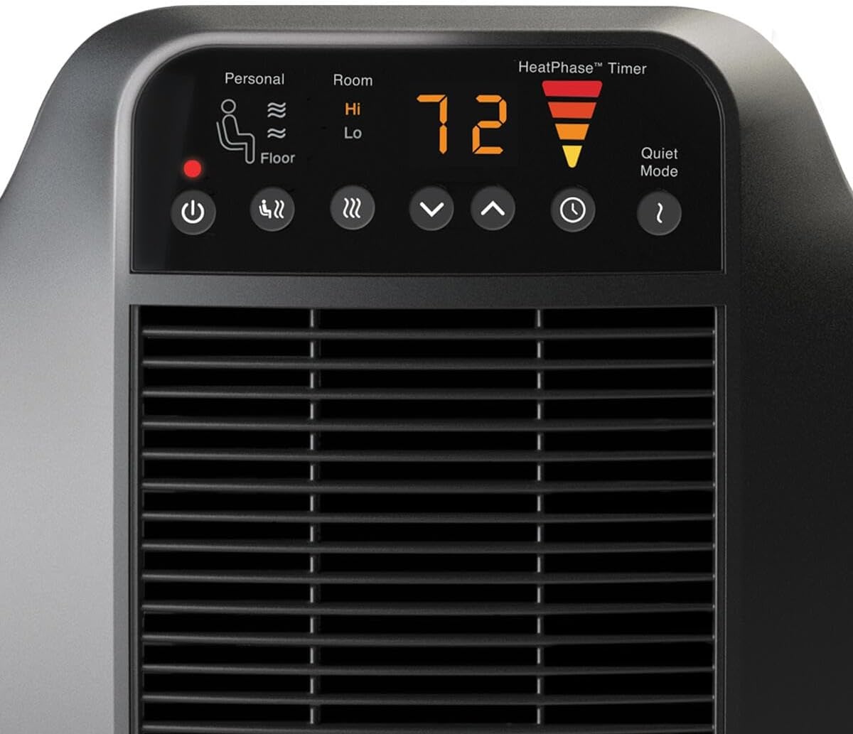 image:imageHoneywell Genius HeatGenius Ceramic Heater with MultiDirectional Heating Digital Controls with Programmable Thermostat Black