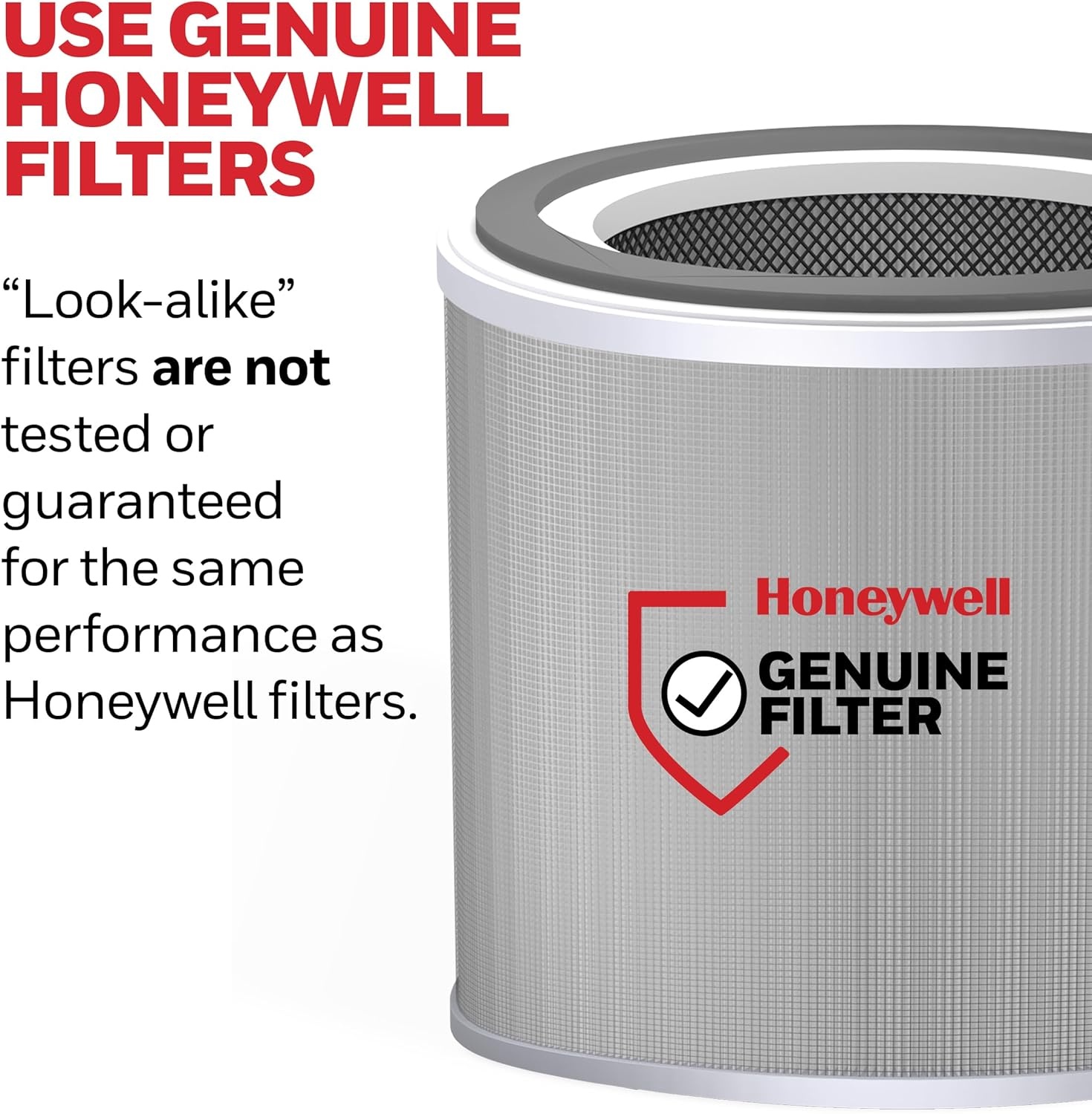 image:imageHoneywell Genuine O HEPA Air Purifier Filter Replacement for Honeywell Allergen Plus Tabletop Air Purifiers HPA120 amp HPA125 3in1 with PreFilter HEPA amp CarbonCaptures up to 9997 of Allergens