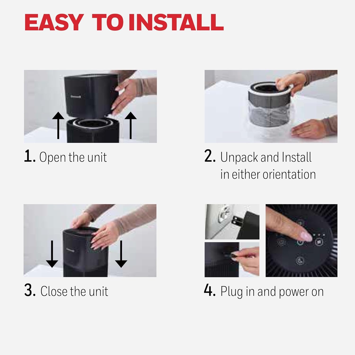 image:imageHoneywell Genuine O HEPA Air Purifier Filter Replacement for Honeywell Allergen Plus Tabletop Air Purifiers HPA120 amp HPA125 3in1 with PreFilter HEPA amp CarbonCaptures up to 9997 of Allergens