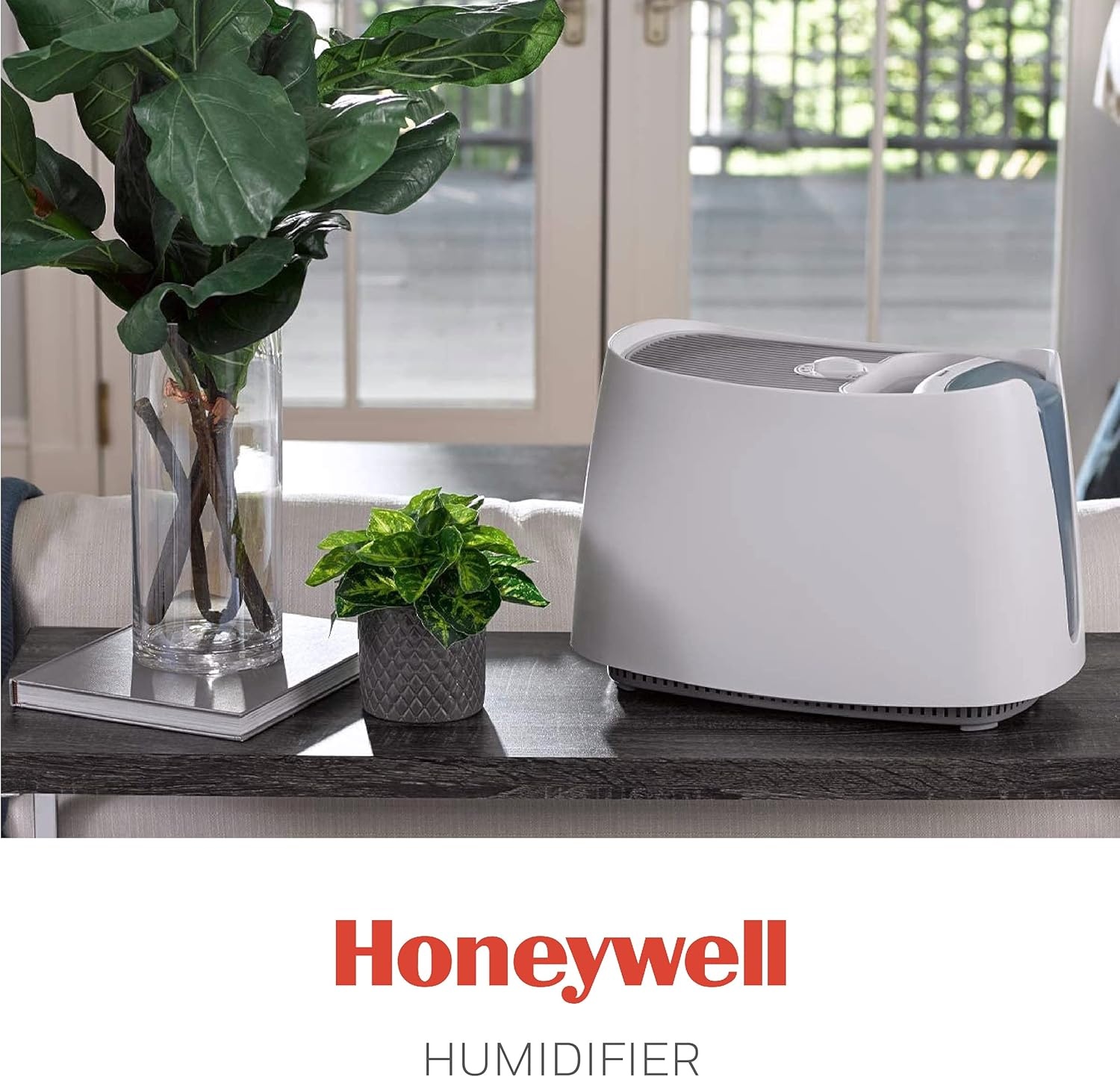 image:imageHoneywell Germ Free Cool Mist Humidifier Medium Room 1 Gallon Tank White Humidifier for Baby and Kids Rooms Bedrooms and More