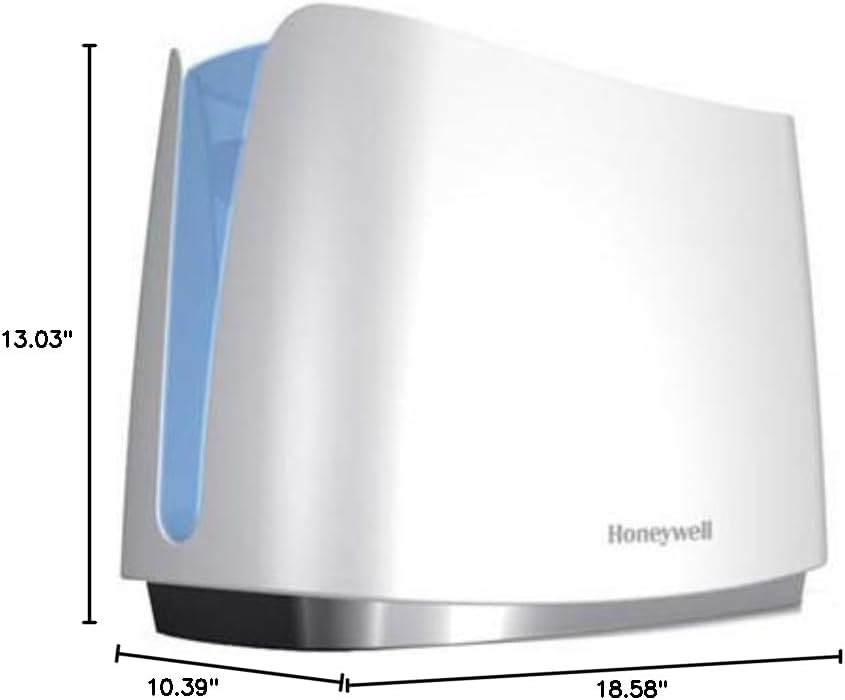 image:imageHoneywell Germ Free Cool Mist Humidifier Medium Room 1 Gallon Tank White Humidifier for Baby and Kids Rooms Bedrooms and More