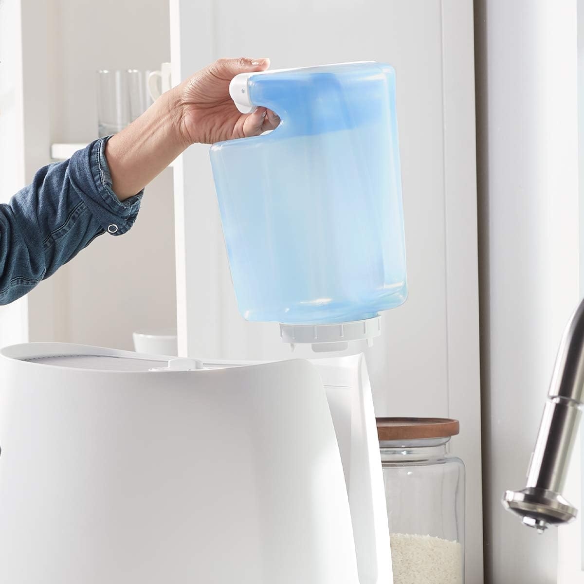 image:imageHoneywell Germ Free Cool Mist Humidifier Medium Room 1 Gallon Tank White Humidifier for Baby and Kids Rooms Bedrooms and More