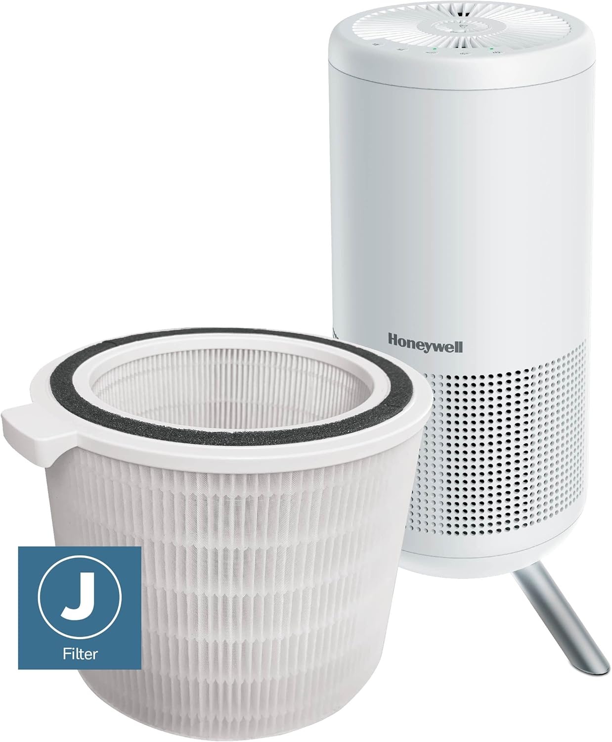 image:imageHoneywell HEPA Air Purifier Filter Air Filter for Airborne Allergens Wildfire Smoke Dust Pet Dander Pollen amp More 1 Pack J HEPA Filter for Honeywell HP1830 Air Purifiers HRFJ830Pack of 1