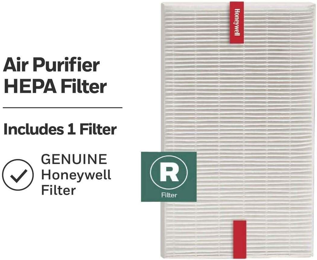 image:imageHoneywell HEPA Air Purifier Filter R 1Pack for HPA 100200300 3000 and 5000 Series Airborne Allergen Air Filter Replacement Targets WildfireSmoke Pollen Pet Dander and Dust17 x 67 x 103