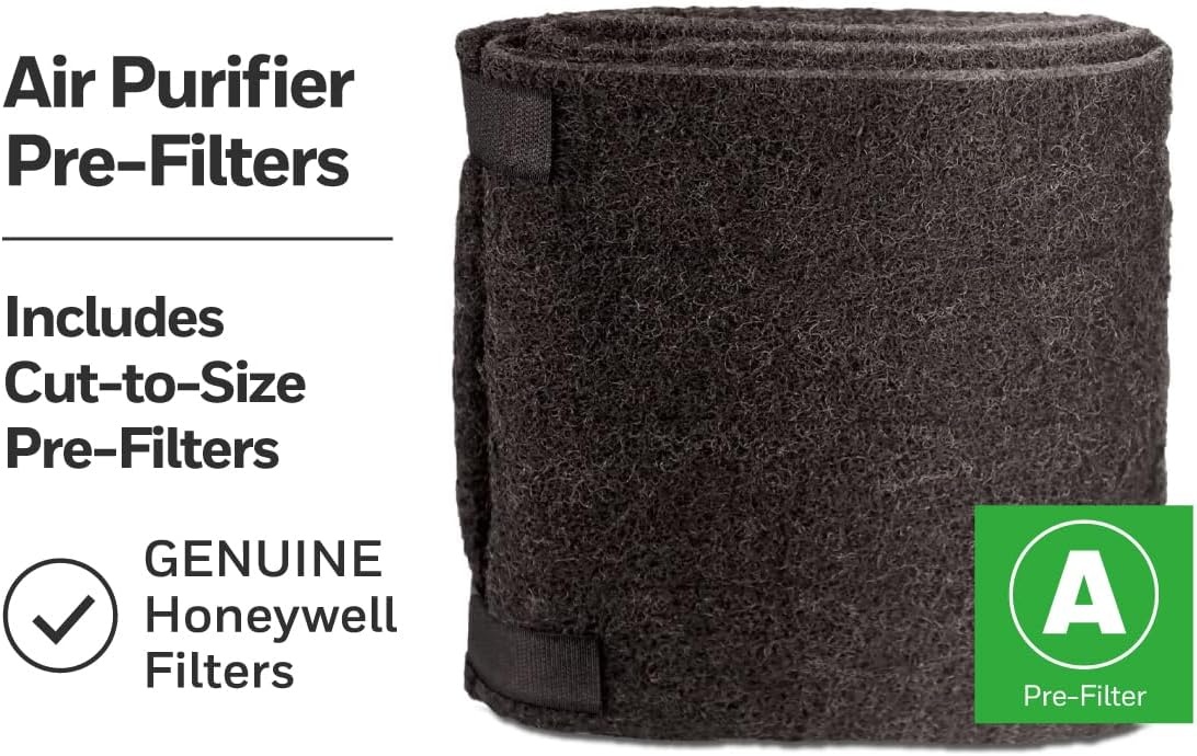image:imageHoneywell HEPA Air Purifier Filter Value Kit Includes 2 R HEPA Filters and 1 A PreFilter Roll with Cutting TemplateHRFARVP