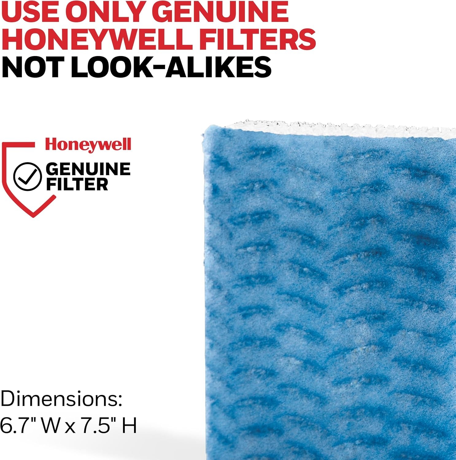image:imageHoneywell HFT600PF1 Replacement Wicking Filter T Humidifier Filters Replacement 1 Pack White3 Count Pack of 1