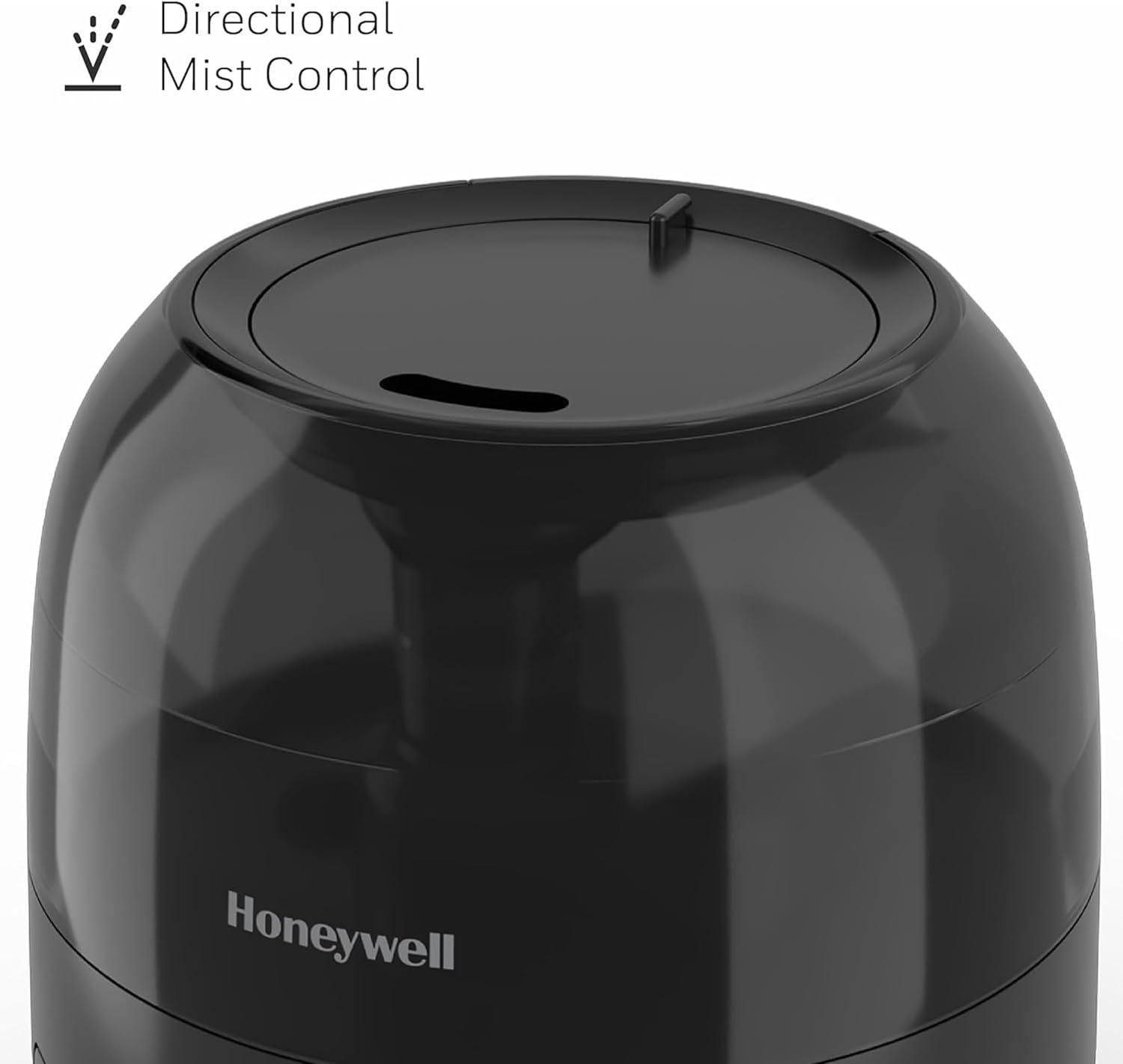 image:imageHoneywell Mini Cool Mist humidifier Easy to Fill and Clean humidifier for small Bedroom Kids Rooms or office Ultra Quiet Operation and Auto ShutOff White HUL525WBlack