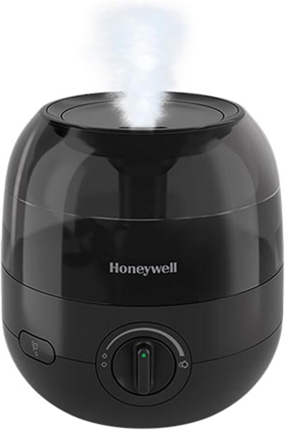image:imageHoneywell Mini Cool Mist humidifier Easy to Fill and Clean humidifier for small Bedroom Kids Rooms or office Ultra Quiet Operation and Auto ShutOff White HUL525WBlack