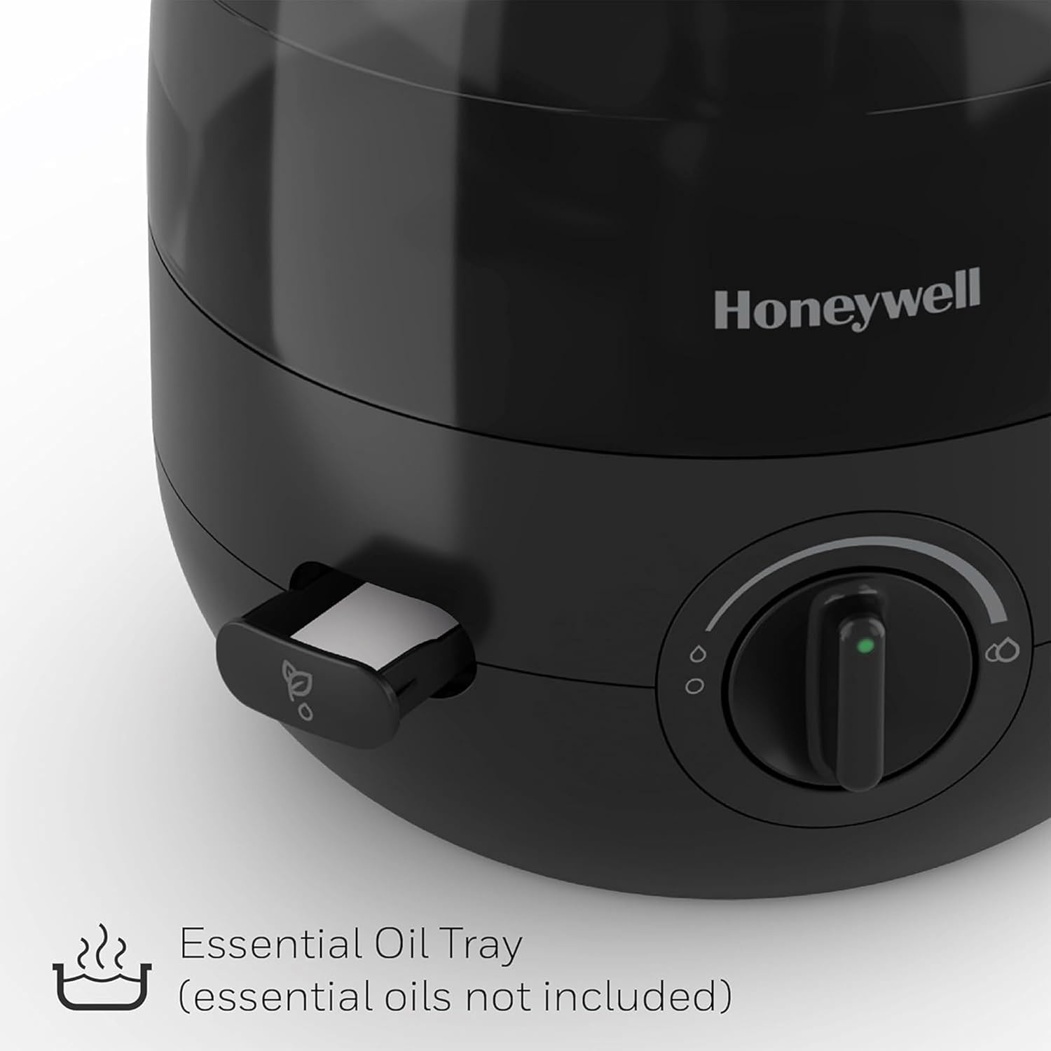 image:imageHoneywell Mini Cool Mist humidifier Easy to Fill and Clean humidifier for small Bedroom Kids Rooms or office Ultra Quiet Operation and Auto ShutOff White HUL525WBlack