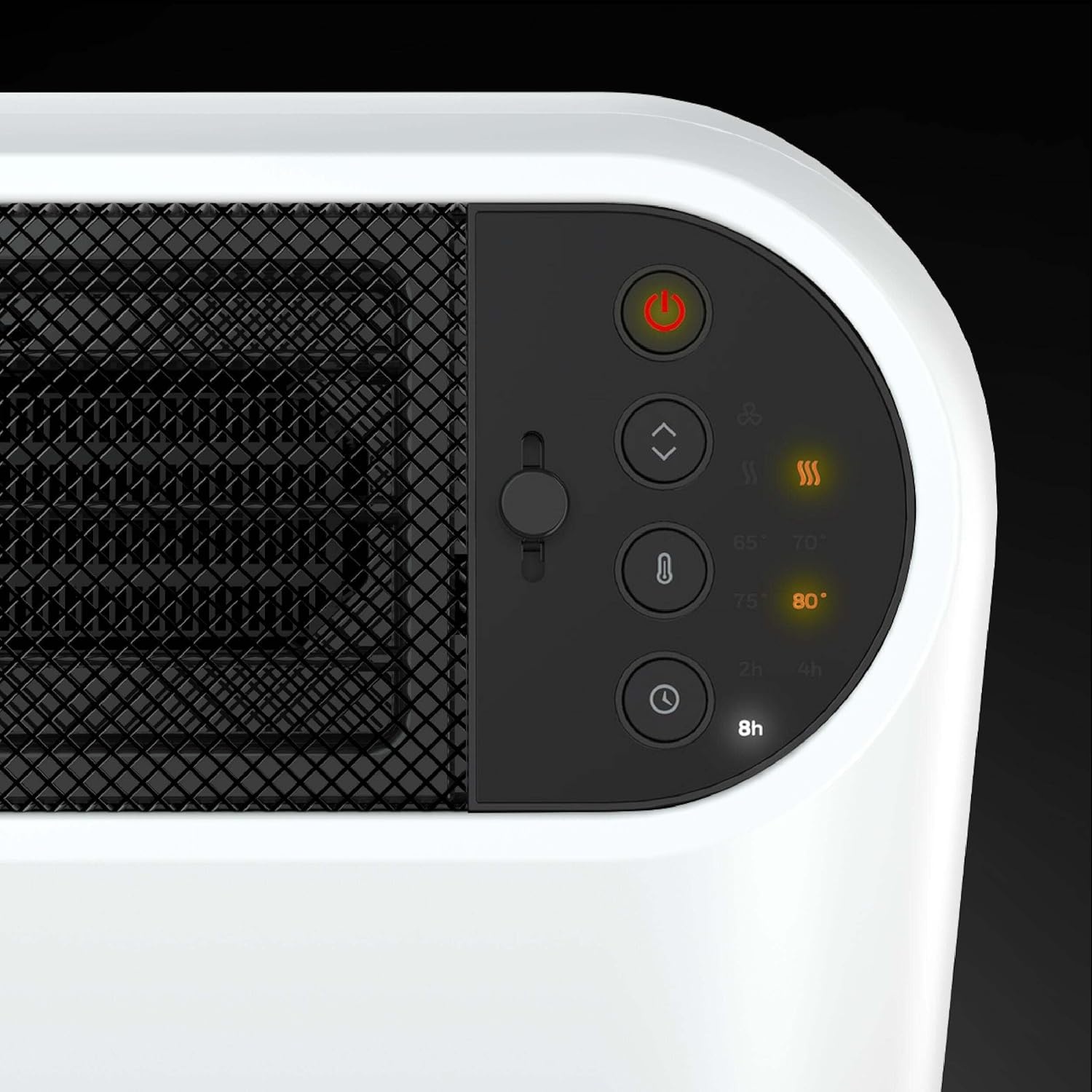 image:imageHoneywell ThermaWave 6 Ceramic Technology Space Heater BlackCeramic Heaterwith Programmable ThermostatWhite