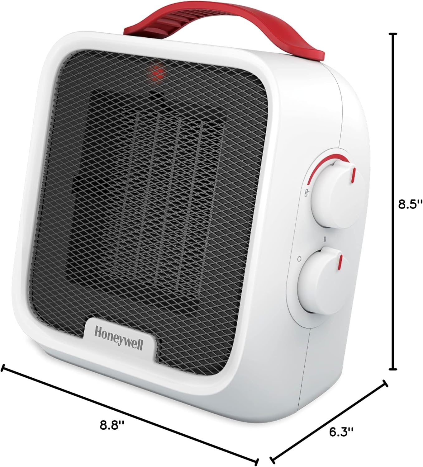 image:imageHoneywell UberHeat 5 Ceramic Space Heater for Small Rooms White