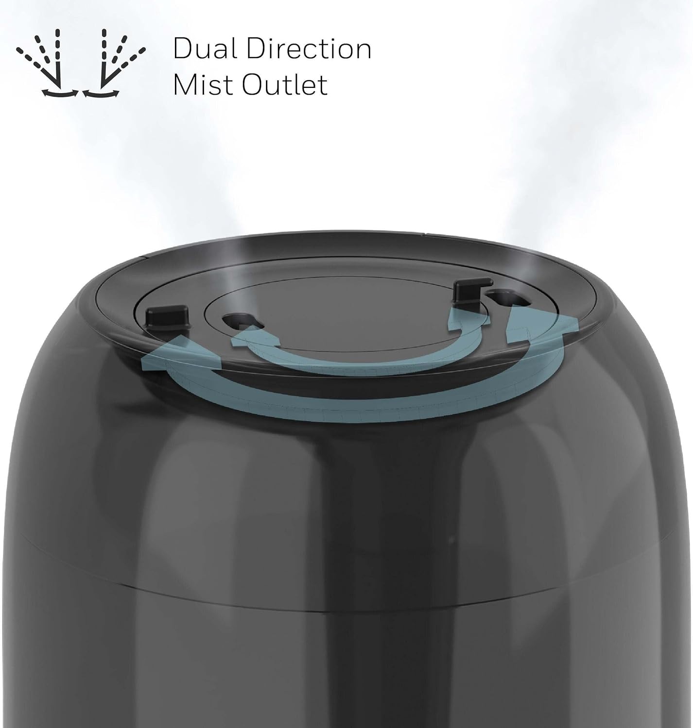 image:imageHoneywell Ultra Comfort Cool Mist Humidifier No Filter Easy to Fill and Clean Cleaning Brush Included Ultra Quiet Use Air Humidifier with Essential Oils for Extra Comfort Black HUL545BBlack
