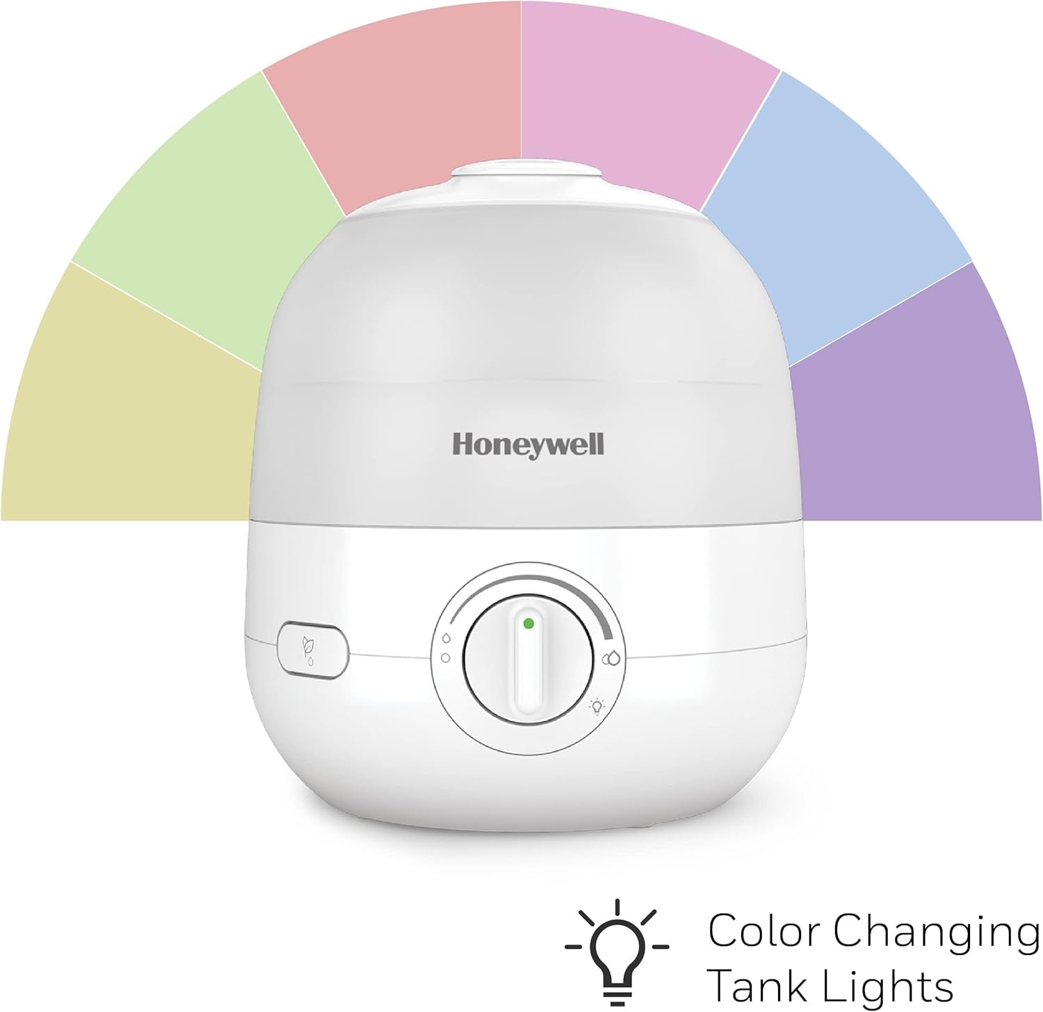 image:imageHoneywell Ultra Glow Light Changing Humidifier and Diffuser Cool Mist Humidifier for Bedroom or Office with Essential Oil Diffuser