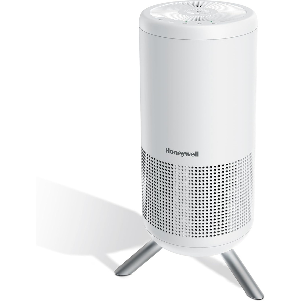 image:imageHoneywell HEPA Air Purifier for Home 900Ft Rooms in 1 hour Designer Series Auto Mode UltraQuiet Tech Reduces Dust Pollen Pet Dander Smoke Odors White HPA830W