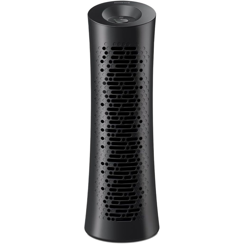 image:imageHoneywell HPA030 HEPA Tower Air Purifier Airborne Allergen Reducer for MediumLarge Rooms 200 sq ft Black  WildfireSmoke Pollen Pet Dander and Dust Air PurifierTower