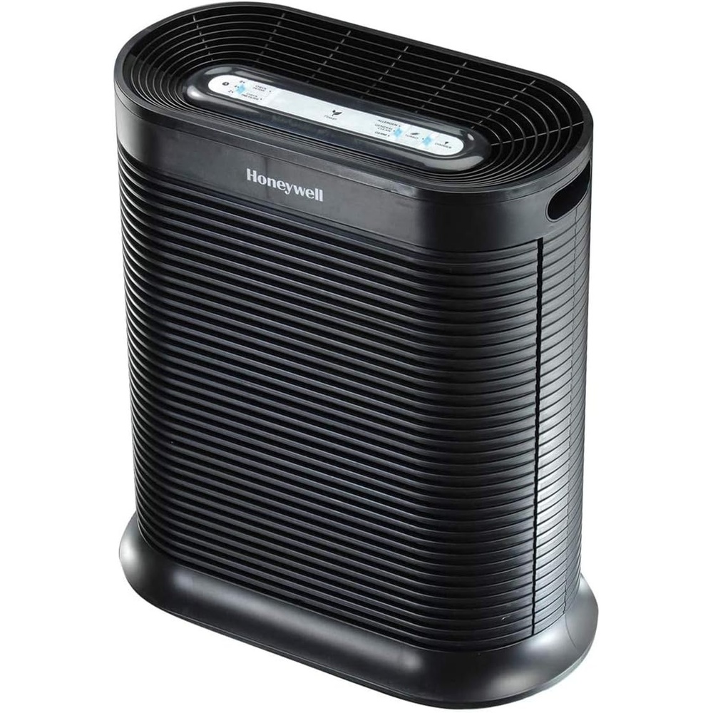 image:imageHoneywell HPA200 HEPA Air Purifier for Large Rooms  Microscopic Airborne Allergen Reducer Cleans Up To 1500 Sq Ft in 1 Hour  WildfireSmoke Pollen Pet Dander and Dust Air Purifier  BlackBlack