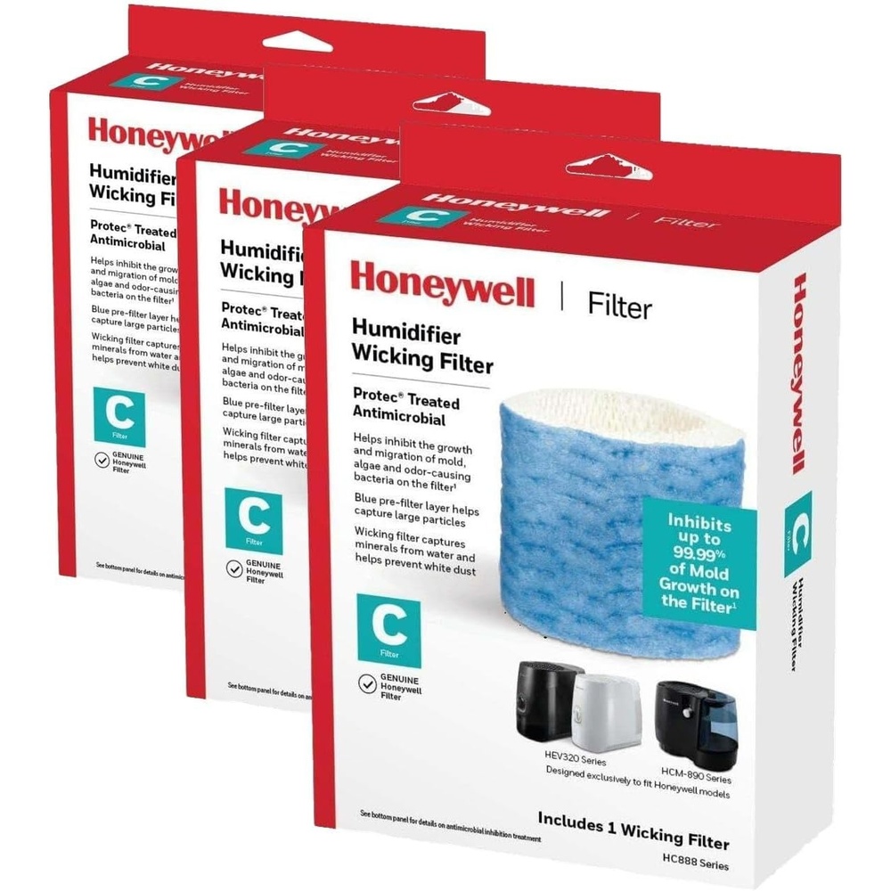 image:imageHoneywell Humidifier Filter C Replacement Filter 1 Pack White1 Count Pack of 3