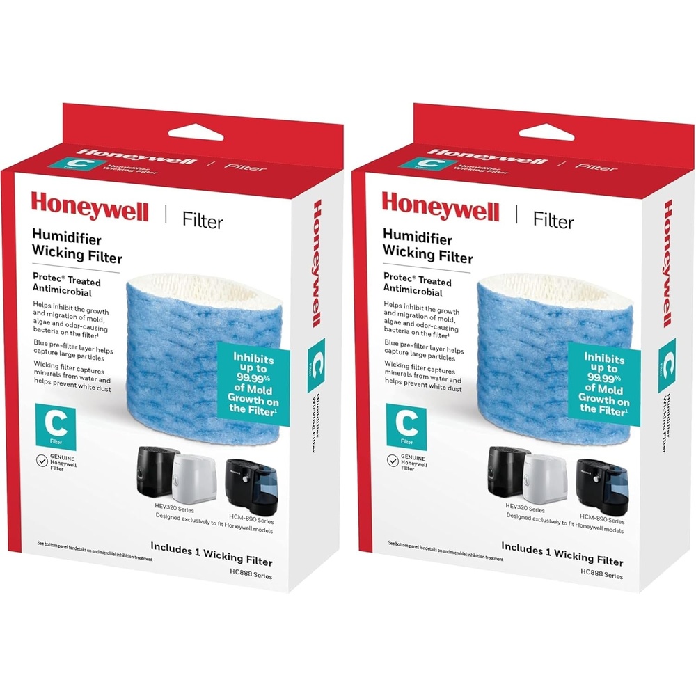 image:imageHoneywell Humidifier Filter C Replacement Filter 1 Pack White2 Count