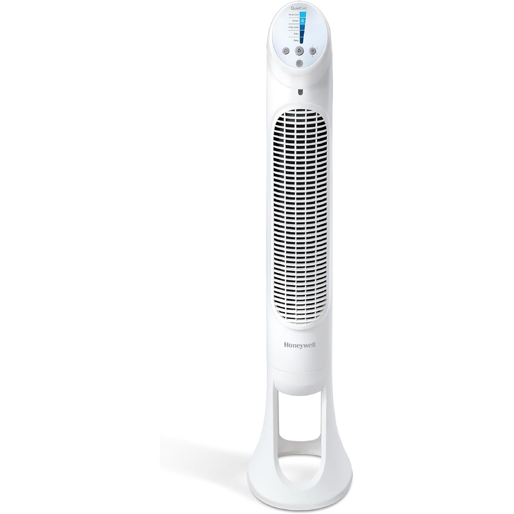 image:imageHoneywell QuietSet Whole Room Oscillating Tower Fan with Remote White HYF260