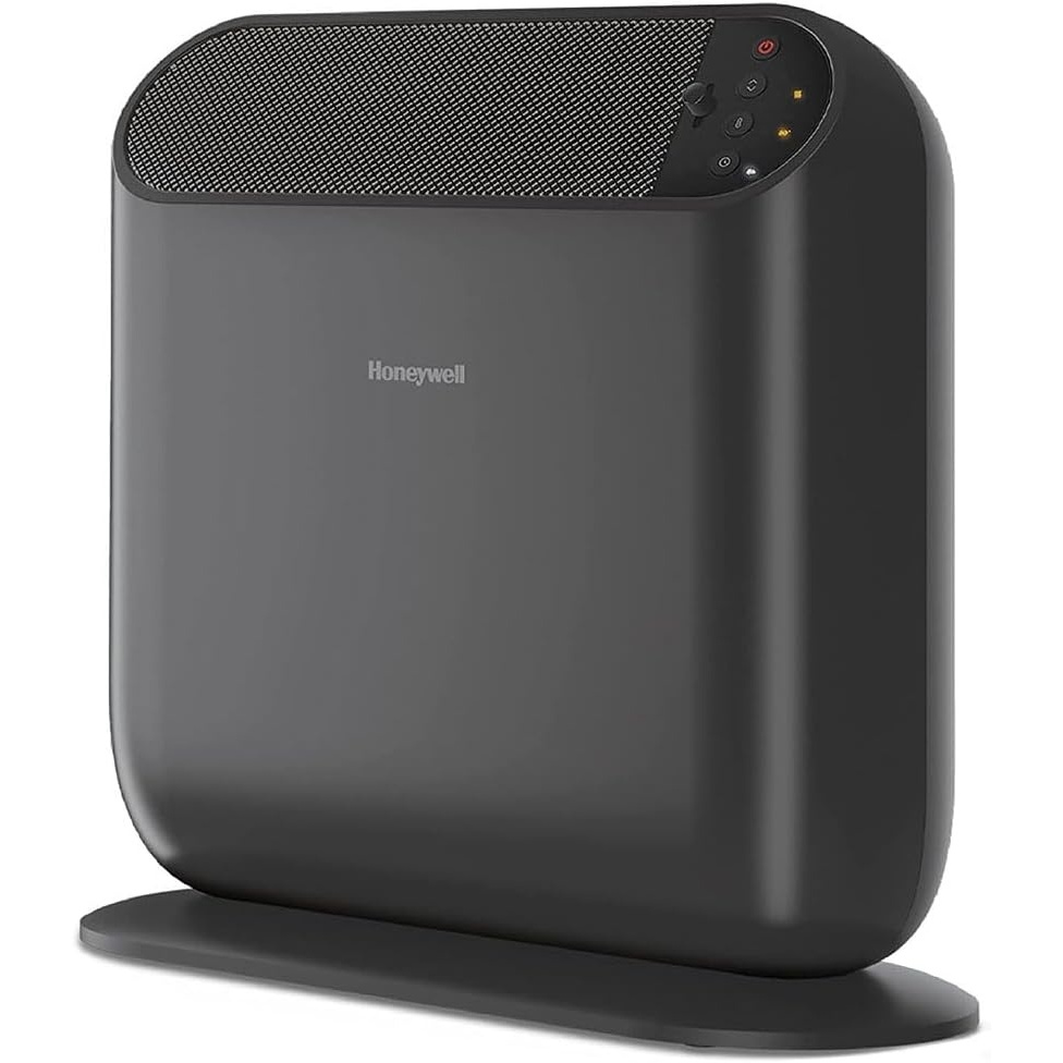 image:imageHoneywell ThermaWave 6 Ceramic Technology Space Heater BlackCeramic Heaterwith Programmable ThermostatBlack