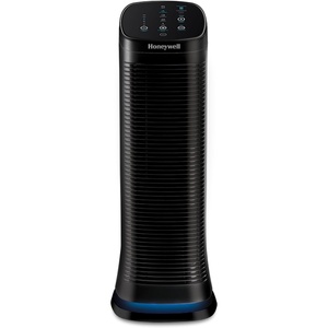 Honeywell Air Genius 5 Air Purifier for Large Rooms up to 1200 Ft², Permanent Washable Filters, Reduces Dust, Pollen, Pet Dander, Odors, Smoke, Black, HFD320