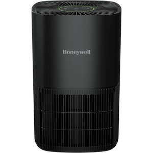 Honeywell Allergen Plus Compact HEPA Small Room Air Purifiers for Home, Up to 530 Ft² Coverage, 3-in-1 Filter, Pet Dander, Smoke & Odor Reducer Air Quality Sensor with Auto Mode, Black, HPA125B(Black)