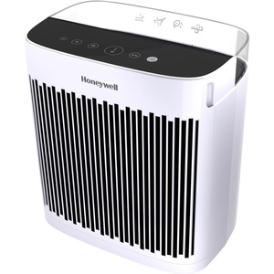 Honeywell Allergen Plus HEPA Air Purifier for Home, Large Rooms up to 900 Ft², Turbo Clean, HEPA Filter Reduces Allergens, Dust, Pollen, Pet Dander, All Smoke Types, Odors, Black, HPA5100B(939 sq. ft)