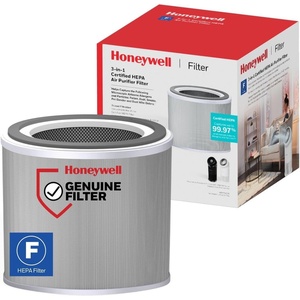 Honeywell Genuine “F” HEPA Air Filter Replacement for Honeywell HPA6000, 3-in-1 Filter, HEPA & Carbon – Captures up to 99.97% of Allergens
