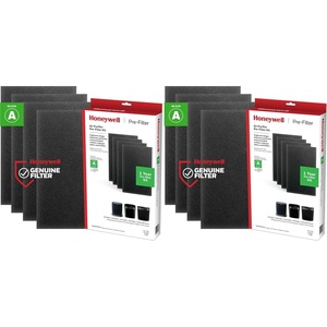 Honeywell HRF-A300 Pre-Filters for Air Purifiers, 4-Pack, Activated Carbon Reduces Household Odors and VOCs, Compatible with Select Honeywell HEPA Air Purifiers(4 Piece Set (Pack of 2))