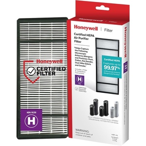 Honeywell HRF-H1 HEPA Air Purifier Filter H, 1-Pack – for HPA050/150, HPA060 & HPA160 Series – Airborne Allergen Air Filter Targets Wildfire/Smoke, Pollen, Pet Dander, and Dust(1 pack)