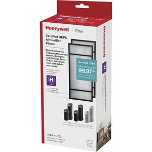 Honeywell HRF-H1 HEPA Air Purifier Filter H, 1-Pack – for HPA050/150, HPA060 & HPA160 Series – Airborne Allergen Air Filter Targets Wildfire/Smoke, Pollen, Pet Dander, and Dust(2 pack)