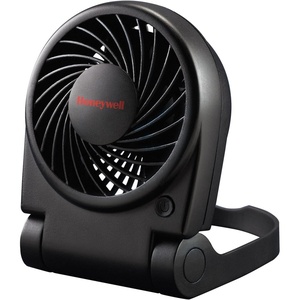 Honeywell HTF090B Turbo On-the-Go Personal Fan, Black – Small Portable Fan for Travel(5 x 2.2 x 6 inches)