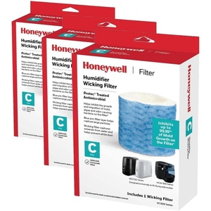 Honeywell Humidifier Filter, C Replacement Filter, 1 Pack, White(1 Count (Pack of 3))
