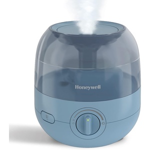 Honeywell Mini Cool Mist humidifier, Easy to Fill and Clean, humidifier for small Bedroom, Kids Rooms, or office. Ultra Quiet Operation and Auto Shut-Off – White, HUL525W(Slate Blue)