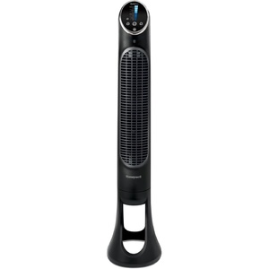 Honeywell QuietSet Whole Room Tower Fan, Oscillating Tower Fan with Remote, Black, HYF290B